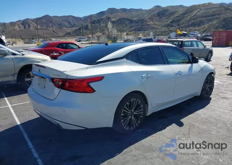 2018 Nissan Maxima 3.5 Platinum z USA, uszkodzony, nr VIN 1N4AA6AP2JC391903